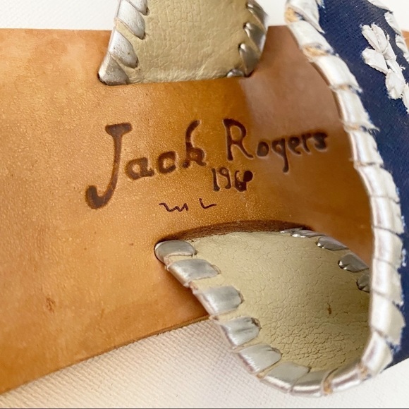 Jack Rogers Boating Jacks Midnight and Silver - 7 - Picture 3 of 12